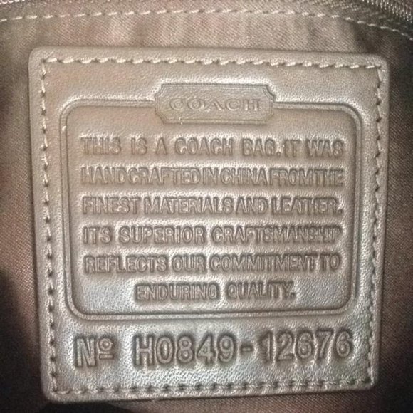 Coach Handbag - Zoe - Picture 5 of 5